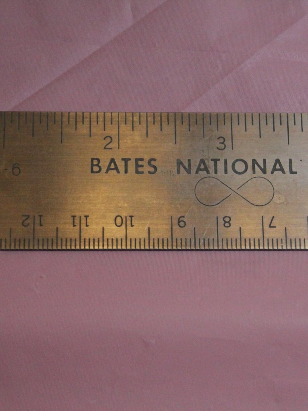 Vintage Bates National Ruler 6 inch Good Condition